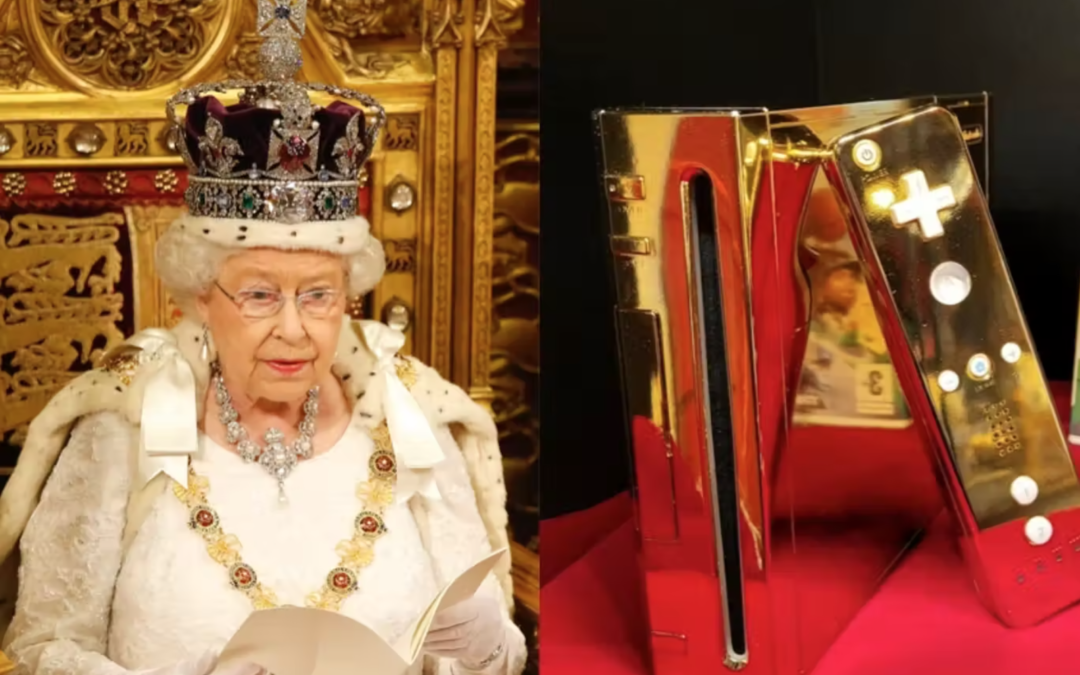 You Can Now Bid on a Gold-Plated Wii That Was Originally Created for Queen Elizabeth II