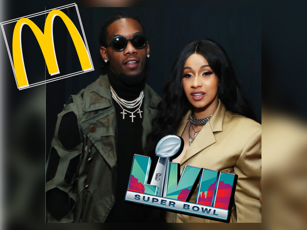 Cardi B And Offset Will Appear In A McDonald's Super Bowl Ad - Radiant ...