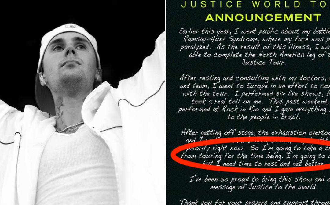 Justin Bieber’s ‘Justice’ Tour Is Officially Cancelled Nearly 6 Months After Postponing Remaining Dates