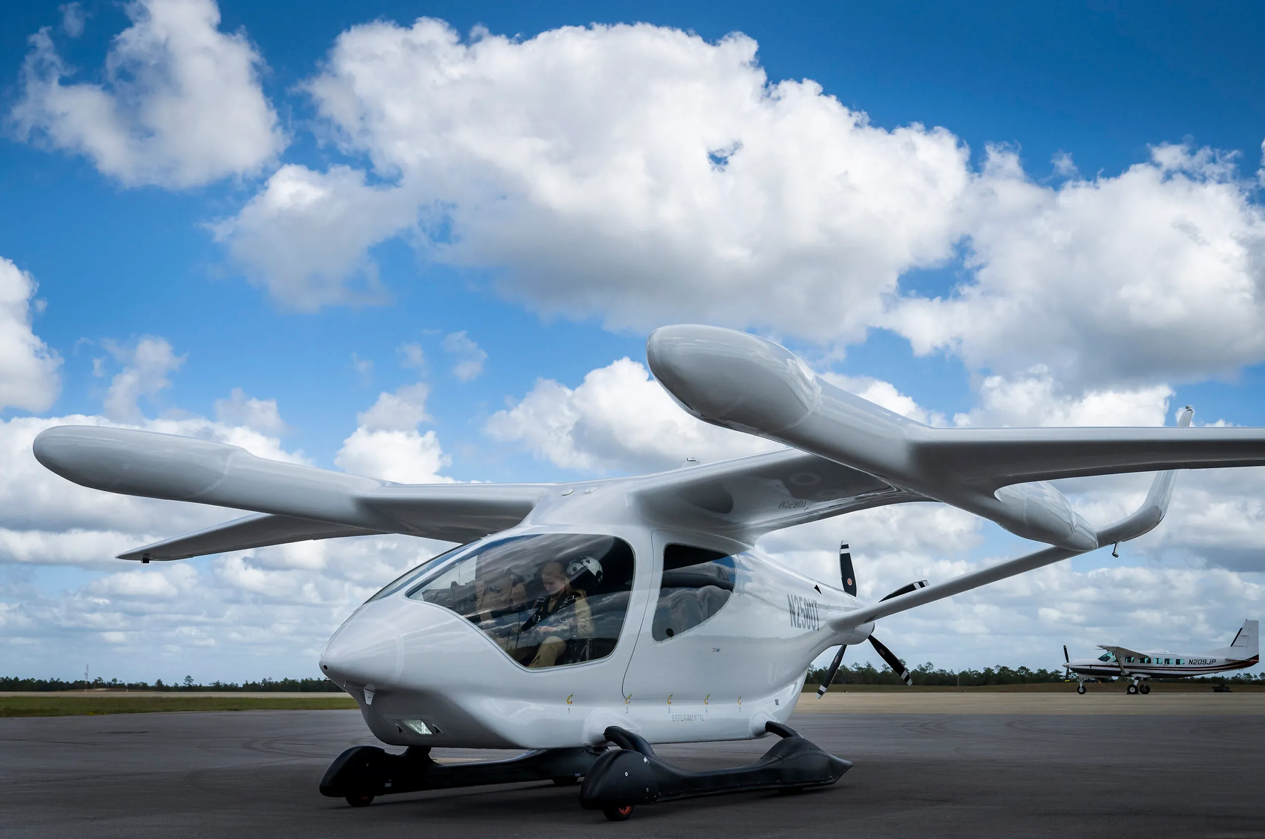 After A 2,000-Mile Voyage, An Electric Jet Arrives In Florida For Air Force Testing