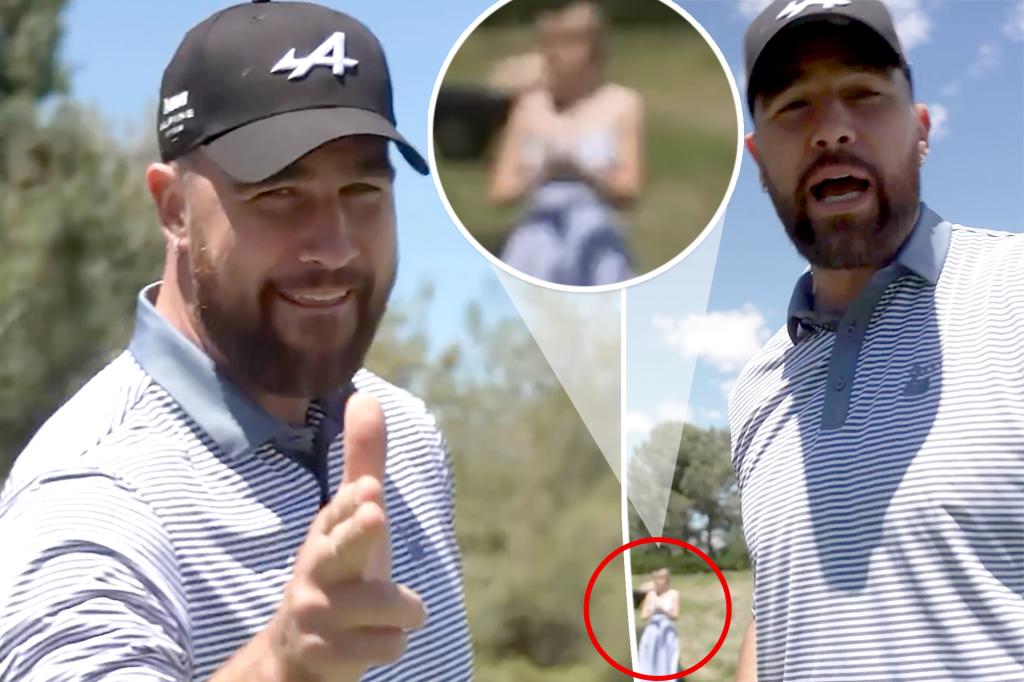 Fans Spot Taylor Swift Cheering For Travis Kelce At The Las Vegas Golf