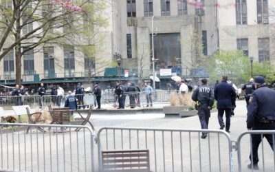 A Man Sets Himself On Fire Outside A New York Court Where The Trump Trial Is Underway