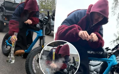 Justin Bieber Denies Drug Suspicions While Puffing On A Bong In New Pictures